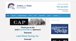 Desktop Screenshot of capjustice.org