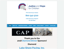 Tablet Screenshot of capjustice.org